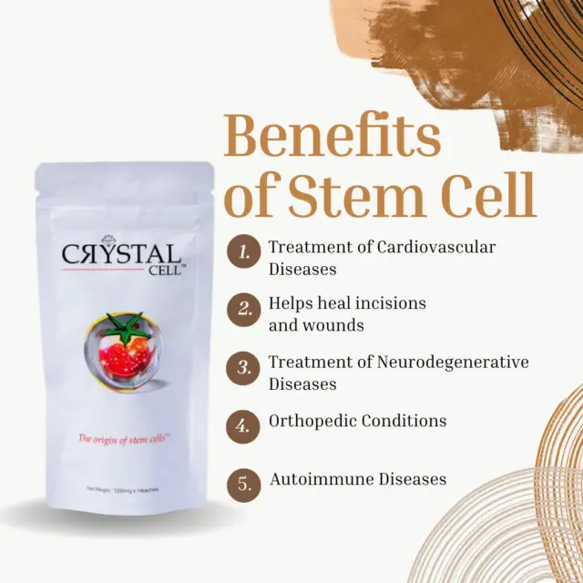 Phytoscience Crystal Cell Stem Cell Anti Aging Reduce Wrinkles Fine Lines