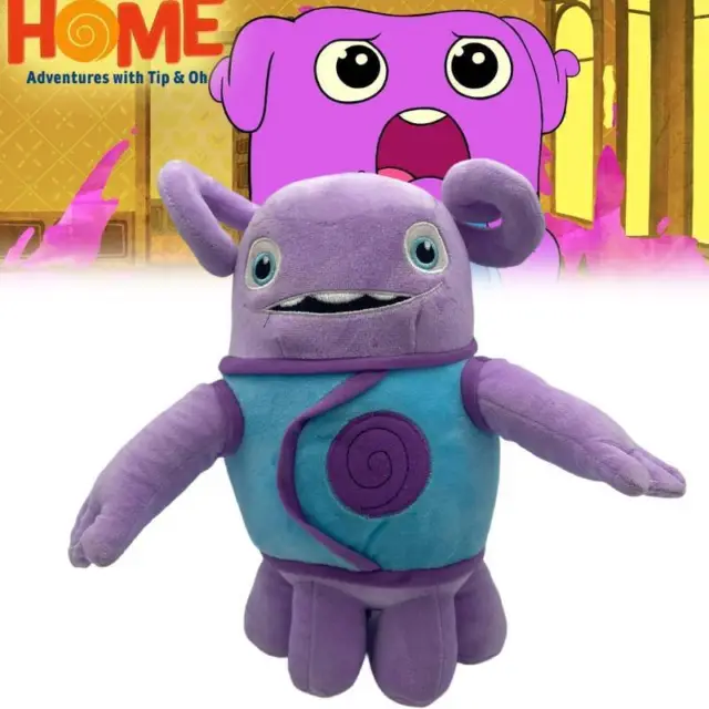 Adorable Oh Boov Plush From Dreamworks Home 11.8in Tall Perfect For Kids And