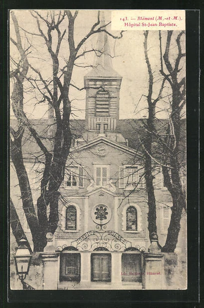 CPA Blâmont, Hôpital St-Jean-Baptiste