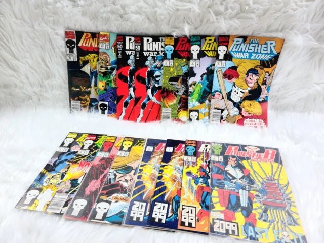 Vintage The Punisher lot 17 near mint Comics Marvel Comics Sealed Anniversary