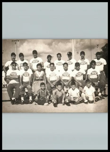 1950s CUBAN CUBA BASEBALL TEAM TRIMALTA POLAR AMATEUR VINTAGE ORIG Photo J 71