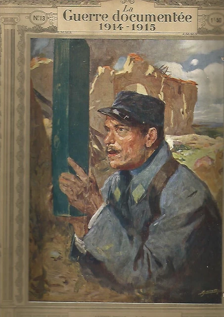 L'Image De La Guerre 1914-1915 Publication Hebdomadaire Illustree 2e Serie N 25 48 Format Relie