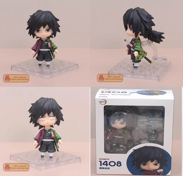 Zhongkaihua Figura Tomioka Giyuu Anime PVC 10 Cm - Statuina Collezionabile Per Scrivania, Regalo Fan