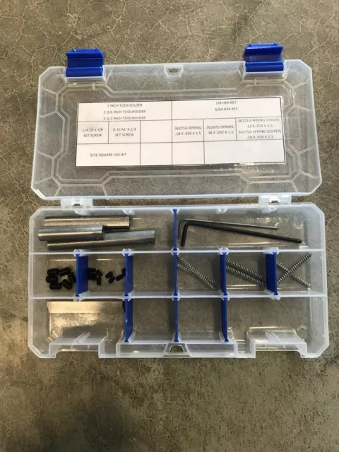 Snap Ring Groove Cutter Kit For Portable Line Boring 12 MM Round Toolbits