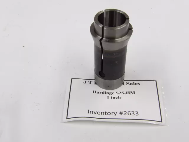 Hardinge S25-HM CNC Swiss Collet  1 Inch  Inv#2633