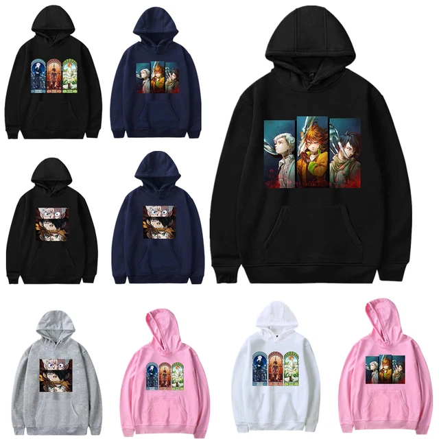 THE PROMISED NEVERLAND Hoodie Emma Ray Mujika Cosplay Manga Hoody