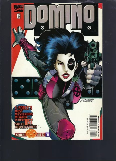 Domino  1   1St Solo Issue   - 1997    Xmen  Series - Marvel Comics
