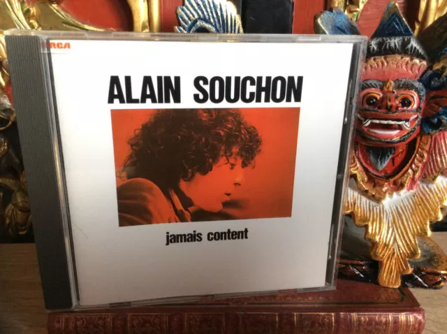 ALAIN SOUCHON - Jamais content  - CD 1977 - BON ÉTAT