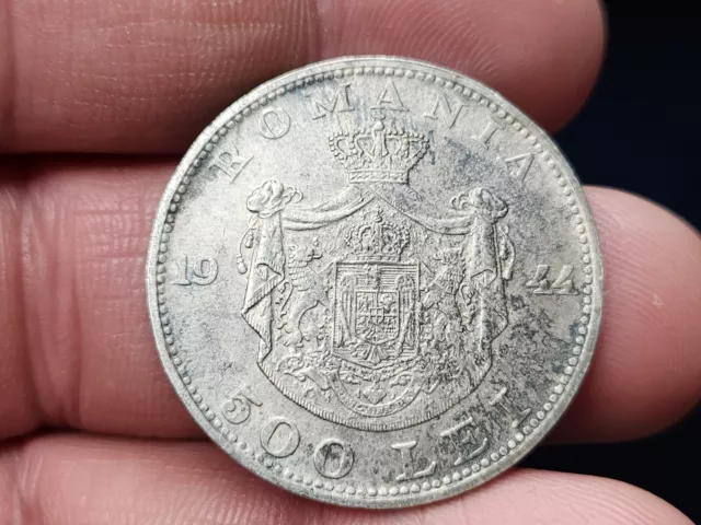 Romania - 500 Lei 1944 - Silver Coins