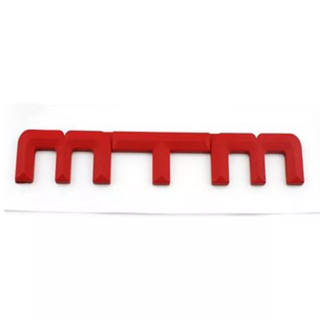 Auto MTM Logo Badge Emblem Abzeichen 3D Aufkleber Sticker Für Golf AUDI