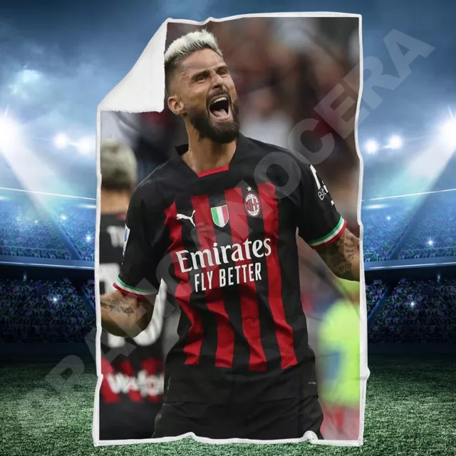 PLAID PILE OLIVIER Giroud si è girato Milan gol derby idolo