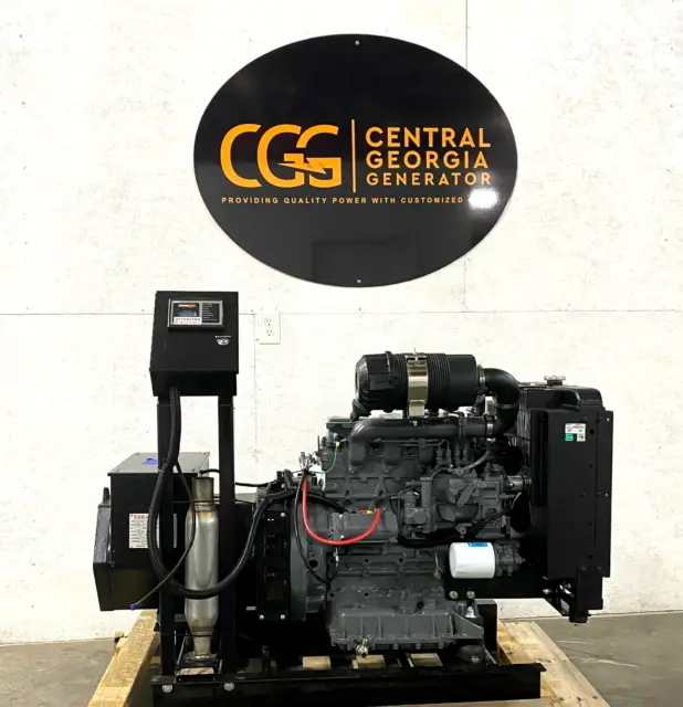 25KW Single Phase 120/240 Volt continuous home Kubota Diesel Generator Set