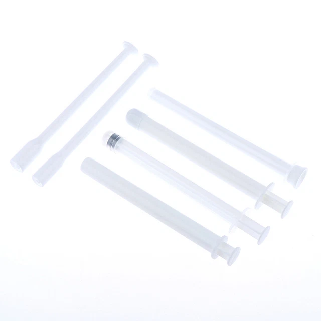 5 pz/set applicatore vaginale iniettore lubrificante siringa lubrificante anal calanco nasale o