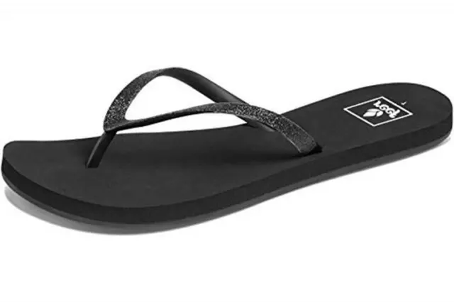 Reef Women's Stargazer Sandals, Black/Black, 11 M US  Assorted Sizes , Colors