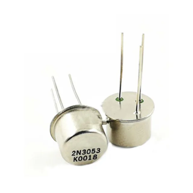 2 Pcs 2N3053 Can To-39 2N 3053 Power Transistor