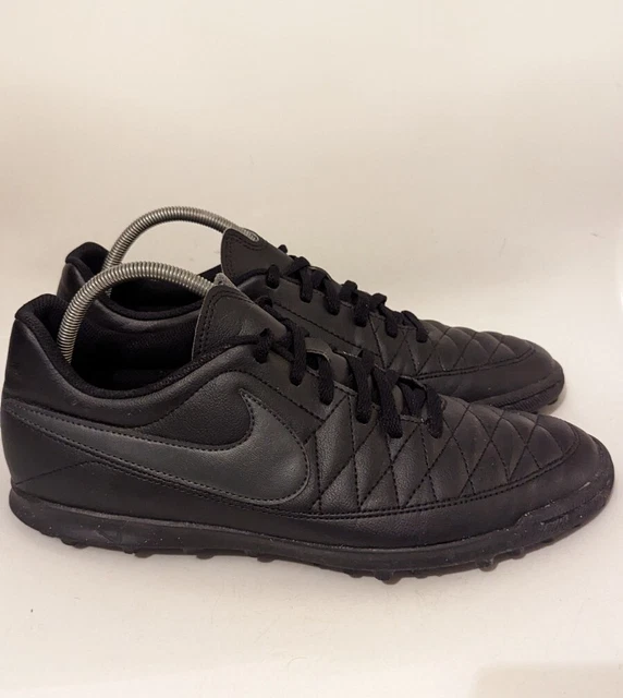NIKE MAJESTRY TF Black Astro Turf Football Boots Size UK 10.5