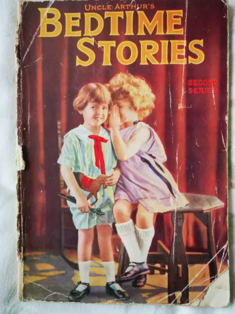 1925 Uncle Arthurs Bedtime Stories Second Series classic old children story book