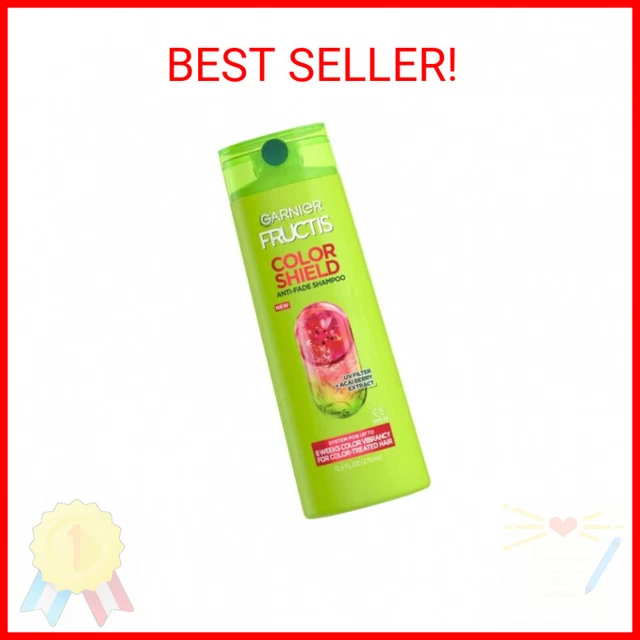 Garnier Fructis Color Shield Anti-Fade Shampoo for Color Treated Hair, 12.5 Fl O