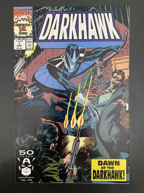 Darkhawk #1 - First Appearance Of Darkhawk - Marvel 1991 🔑 Key Issue 🔑