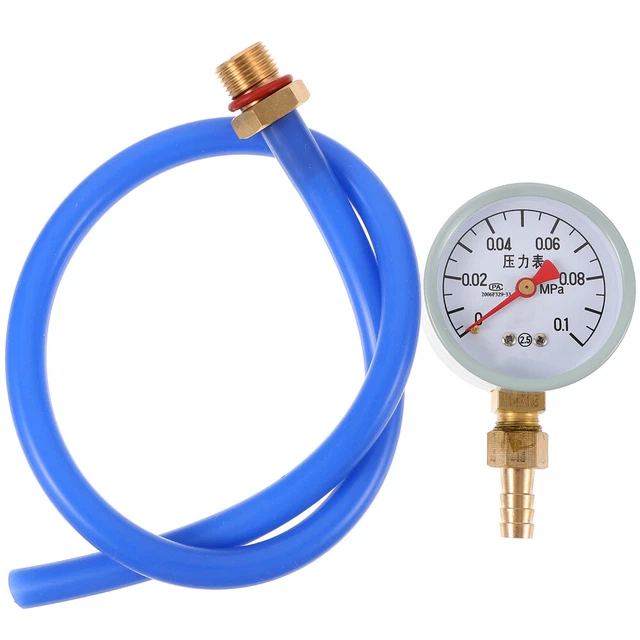 Tester catalisi a tre vie manometro acciaio inossidabile contropressione gas di scarico