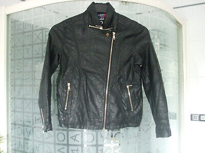 Girl's River Island faux leather jacket age 11 - very pretty.