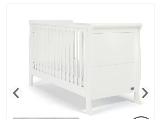 MAMAS AND PAPAS Prairie Cotbed 2in1 In Ivory Immaculate Condition 110.00 PicClick UK