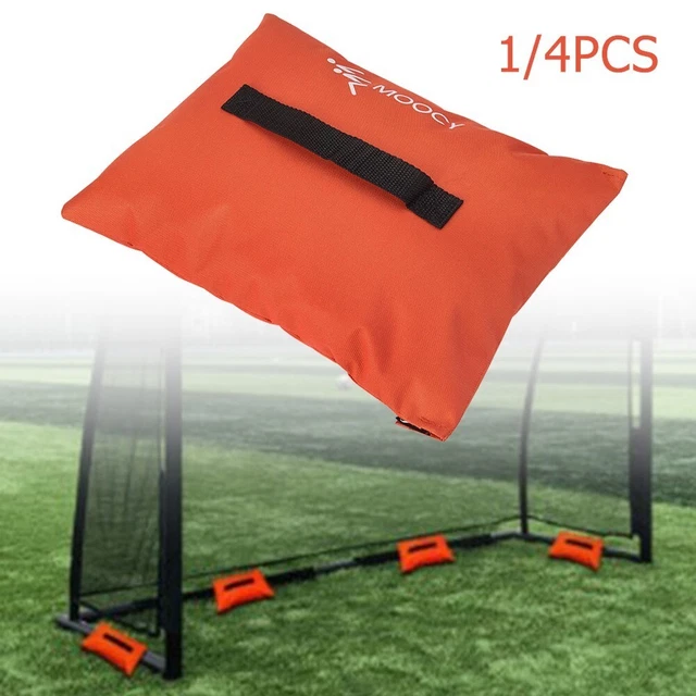 Sac de sable protable poids filet orange précision sacs de sable 13,5 x 10 pouc