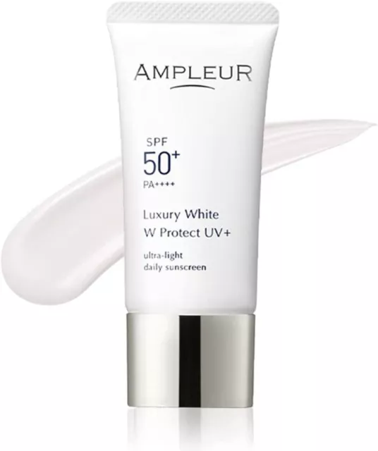 AMPLEUR Luxury White W Protect UV+ 30g SPF50+ PA++++ ultra light daily sunscreen