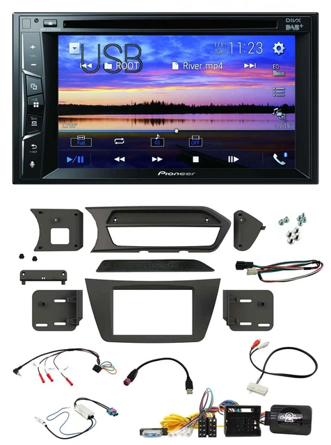 Pioneer DMH-G220BT touchscreen tuner met BT, USB, Aux-in Pioneer DMH-G220BT touchscreen tuner met BT, USB, Aux-in