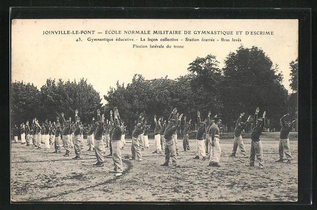 CPA Joinville-le-Pont, Ecole Normale Militaire de Gymnastics et Fencing