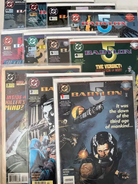 FIRST PRINT FULL SET Babylon 5 Comics, 1995