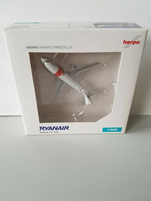 Herpa 1/500 Ryanair B737-200 Special Livery (523547) – TRÈS RARE