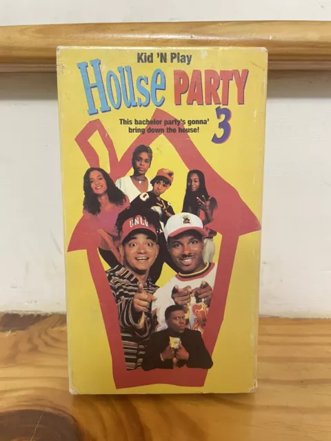 House Party 3 (1994) Original VHS Box **Replacement Box only**