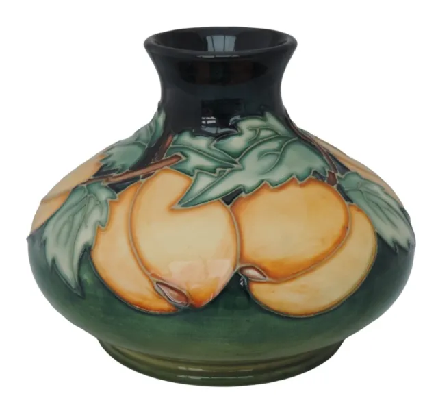 Moorcroft squat Plum Vase