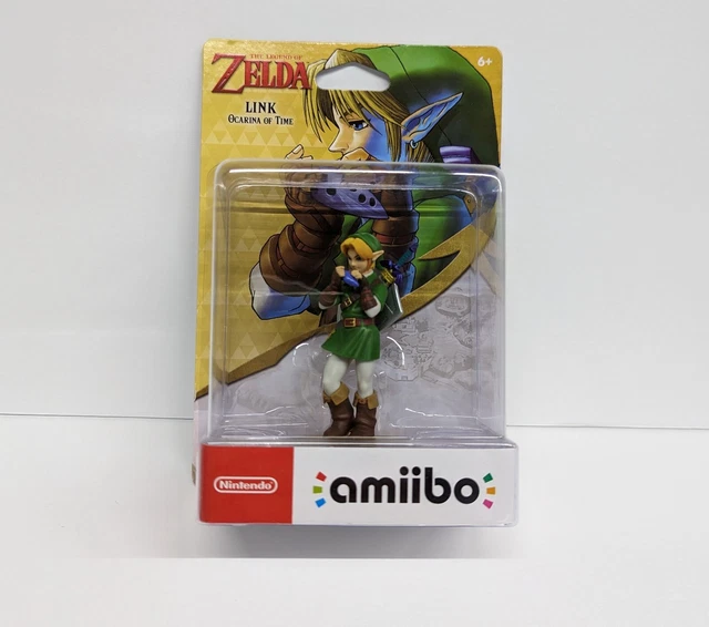 NEW THE LEGEND of Zelda Ocarina of Time Link Amiibo Nintendo Wii U IN