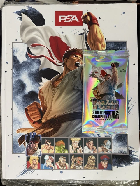 PSA MAGAZINE JUNE 2025 M. Bison & Street Fighter Promo Card