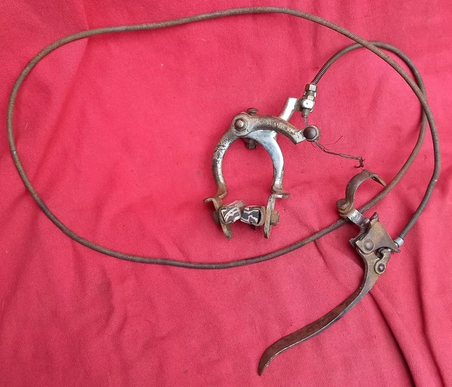 Frein Arrière Pour Vélo Ancien - Pièce D'époque Pour Restauration