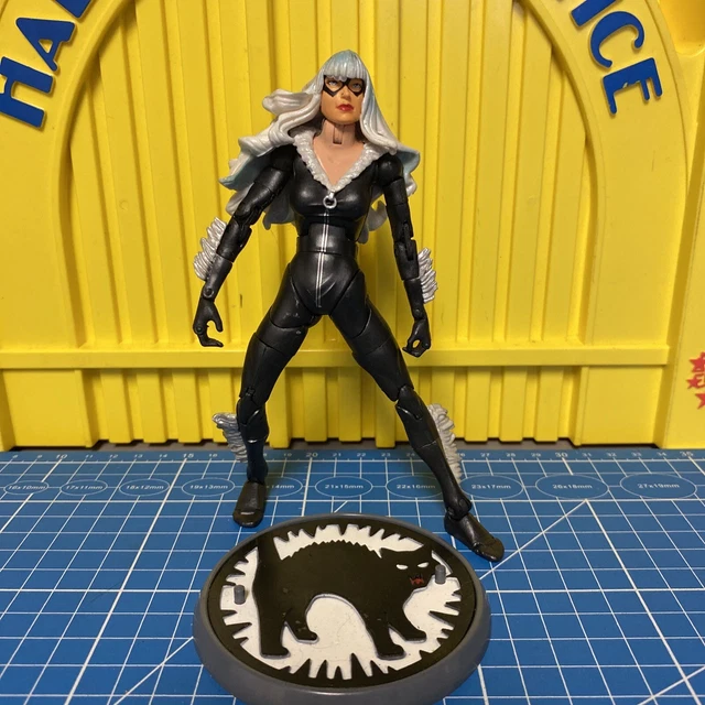 Marvel Legends Spiderman Sinister Six BLACK CAT Loose Figure Toybiz Toy Biz 2004