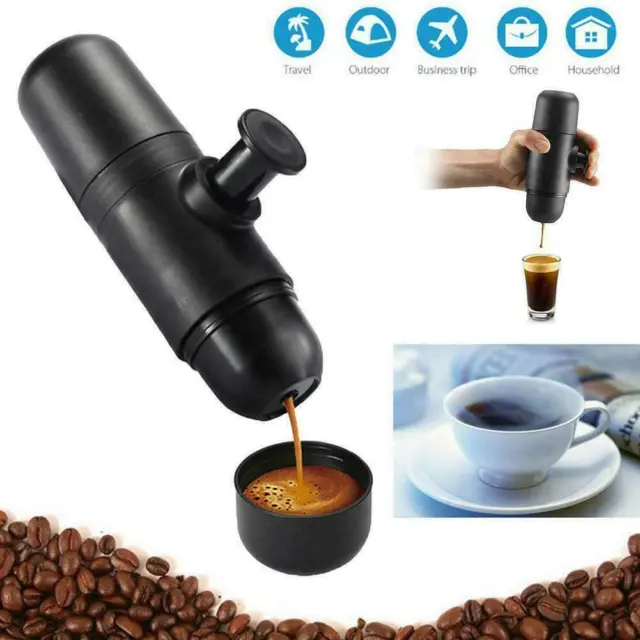 Handheld-Kaffee Mini manuelle tragbare Kaffeemaschine Espressomaschine