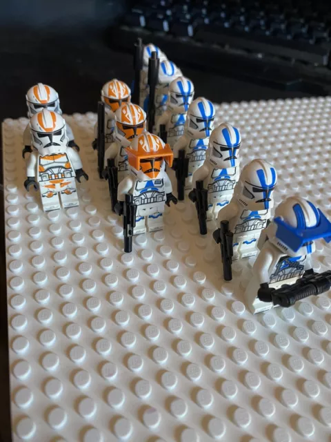 Lego Star Wars Clone Trooper Mini Figures X12