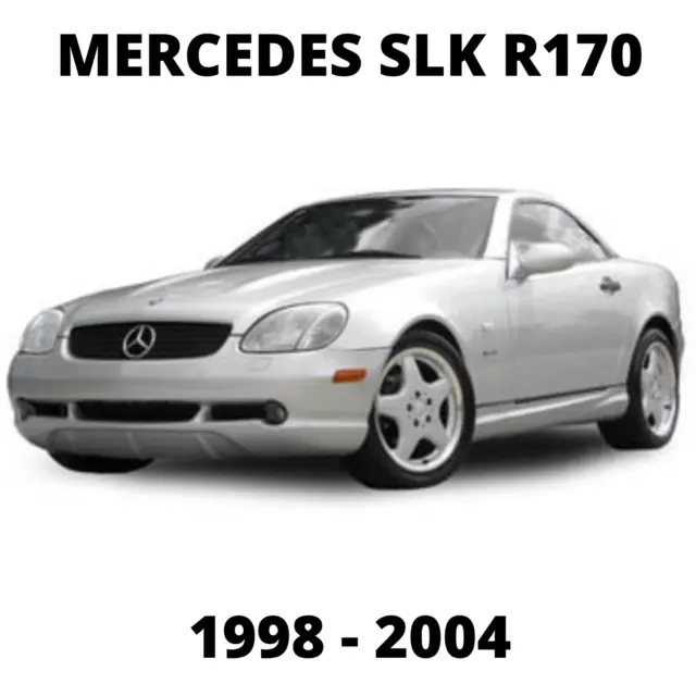Mercedes Slk R170 Werkstatt Service Reparaturanleitung 1998 - 2004 - Nur Download