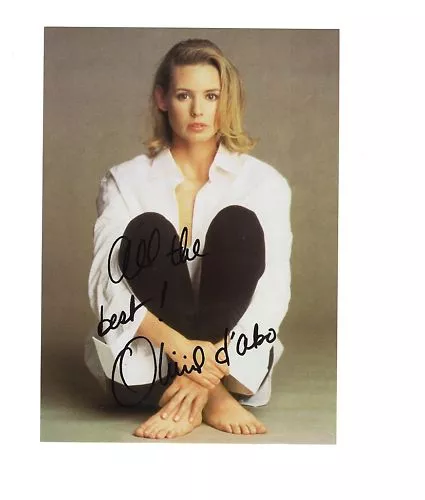 Olivia D Abo Signed Photo Yes 55 00 Picclick