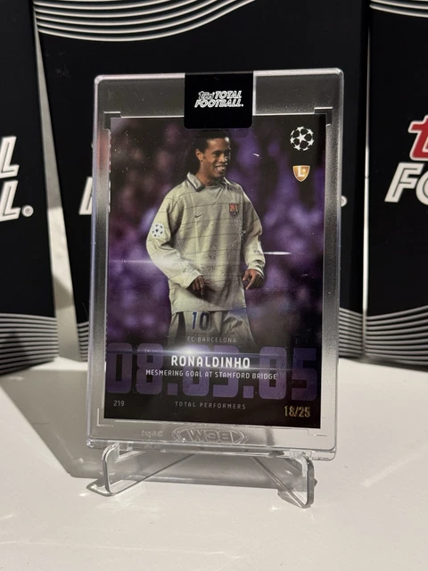 TOPPS TOTAL FOOTBALL 1/1 Ronaldinho EUR 700,00 - PicClick DE