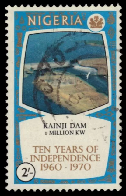 NIGERIA 249 (SG254) - Independence "View of Kainji Dam" (pa39553)