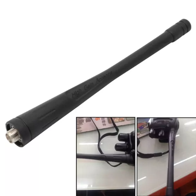 black high gain sma female antenna for  888s walkie talkie 2-way rad W_tu