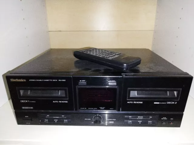 Technics RS-X302 Double lecteur de cassettes / K7