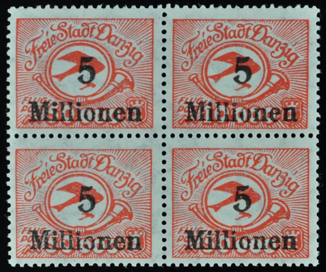 6498) Danzig Mi.-Nr. 180 FI VB postfrisch Mi. 130,-