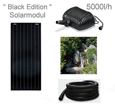Esotec Solaire Pompe de Cours D'Eau 100W 2500l Hauteur Chute Étang Esotec 101962 