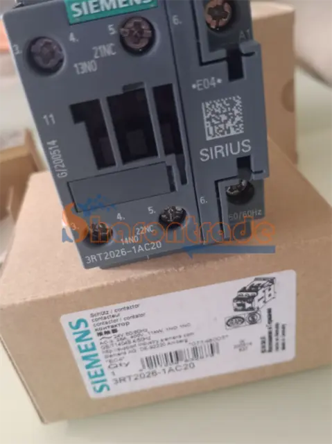 1PCS New Siemens contactor 3RT2026-1AC20