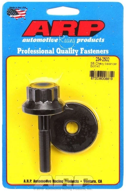 Auto Racing Products    234 2502    Arp 2342502 Chevy Sb Balancer Bolt Kt